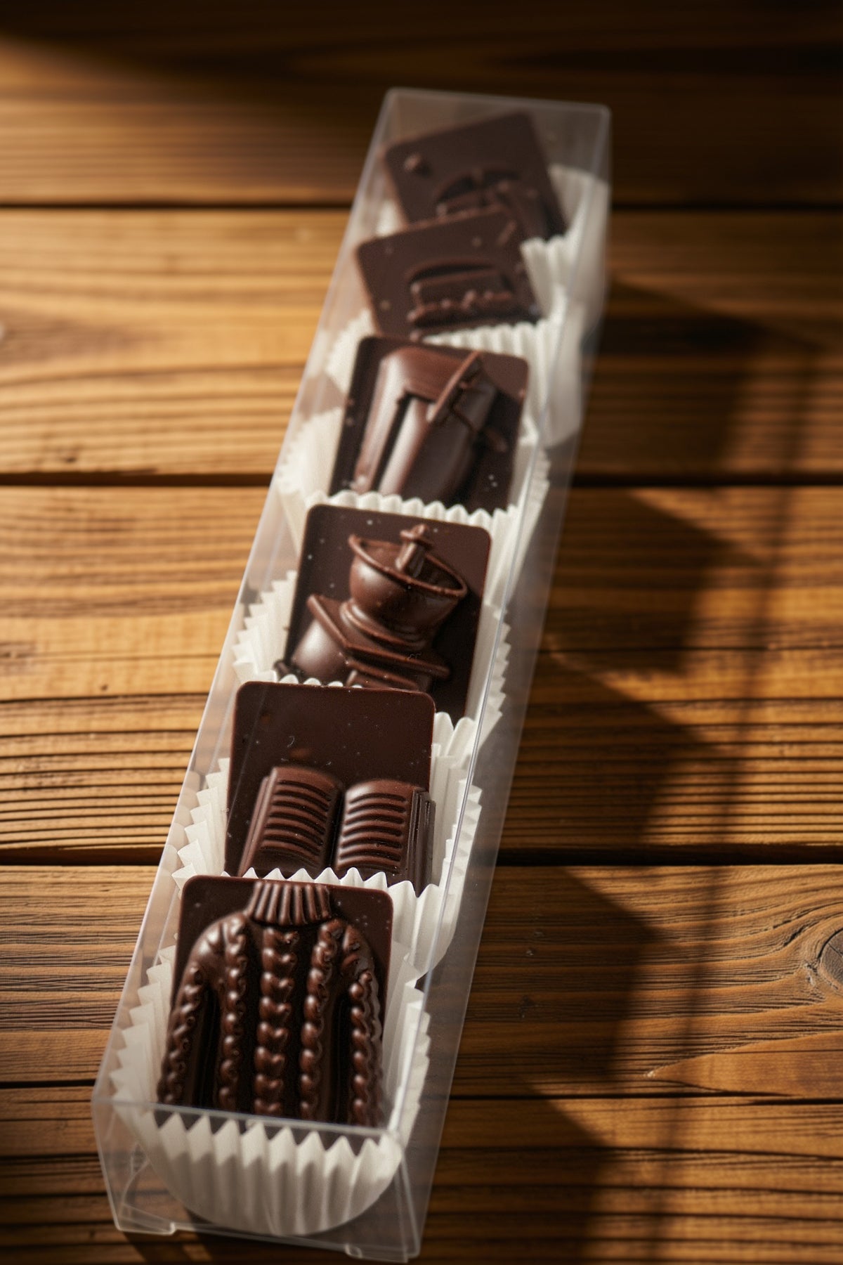 Blister 6 cioccolatini al cioccolato fondente 65% 60g Stars Hollow