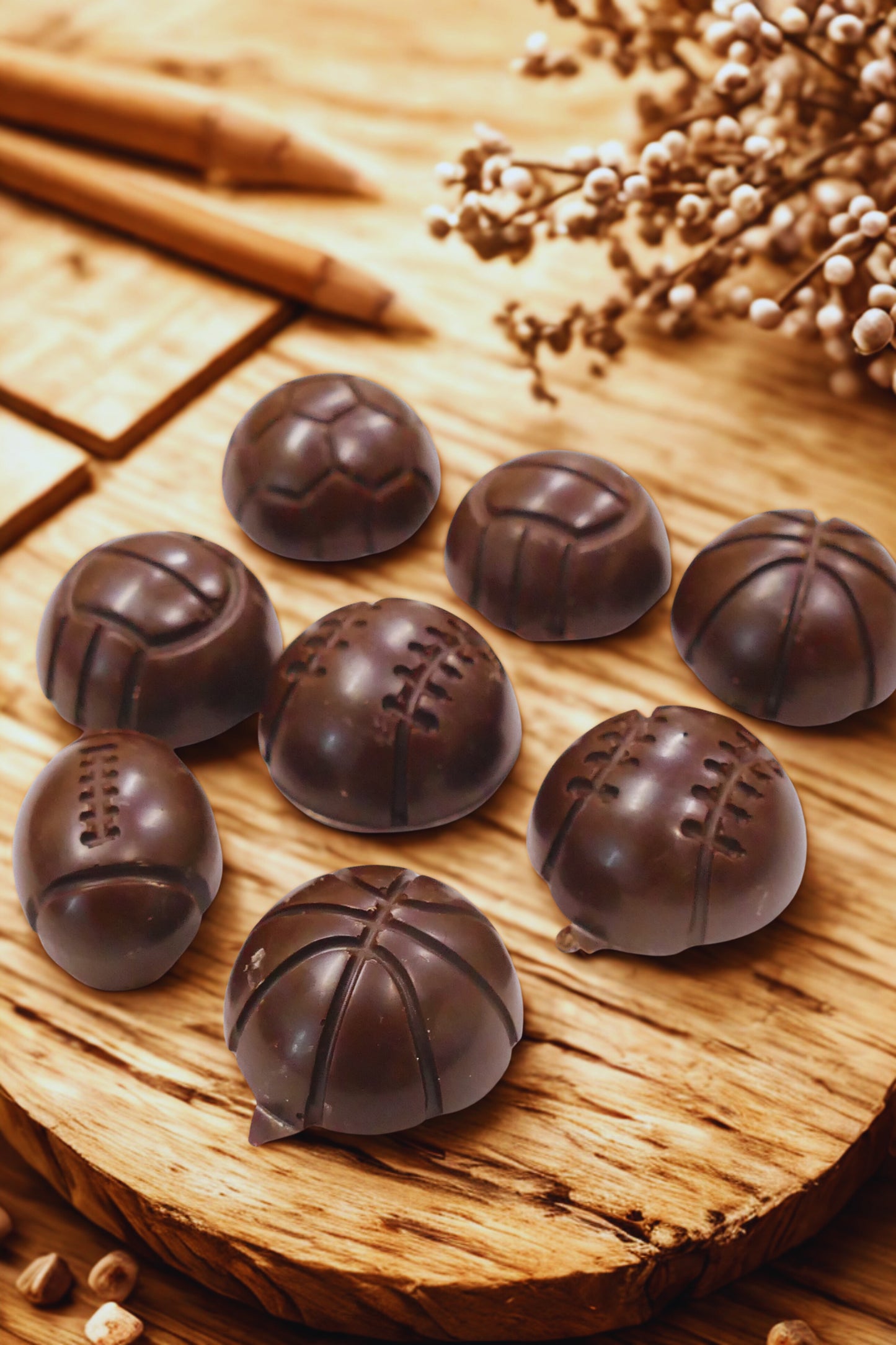 Cioccolatini fondenti 65% Tema Sport 100g