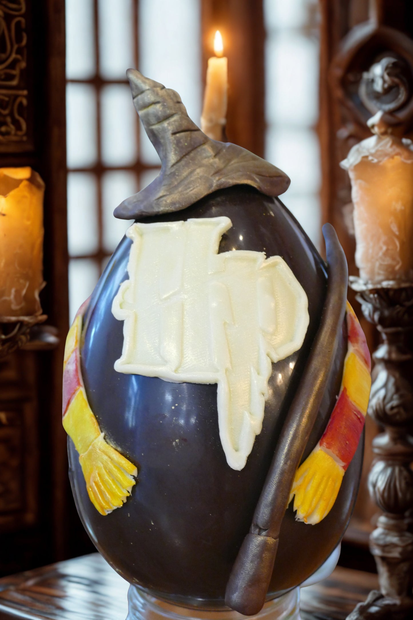 Uovo di Pasqua Harry Potter cioccolato fondente 65% 15cm, 150g -