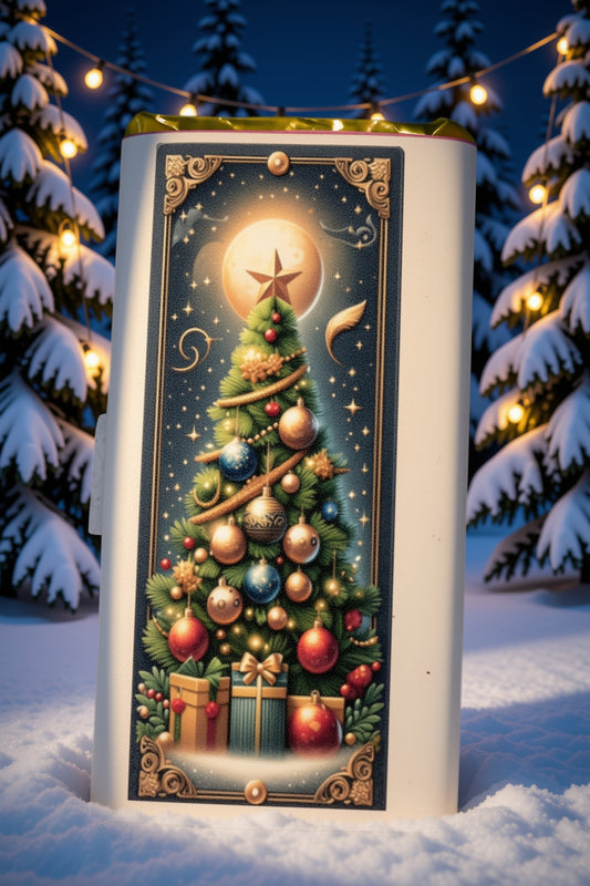 Tavoletta cioccolato fondente 65% 50g  Albero di Natale