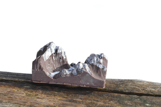 Le Dolomiti di Brenta 3D al cioccolato fondente 65%. 100g